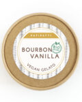 Patipatti Organic Vegan Bourbon Vanilla Gelato - Lid