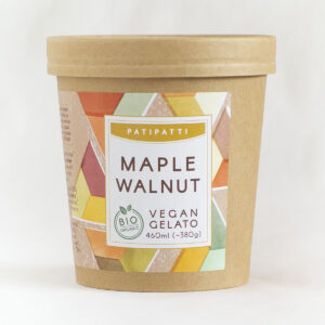 Patipatti Organic Vegan Maple Walnut Gelato - Tub