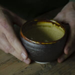 Ochre Ippukuwan - Small Chawan Matcha Bowl - Patipatti