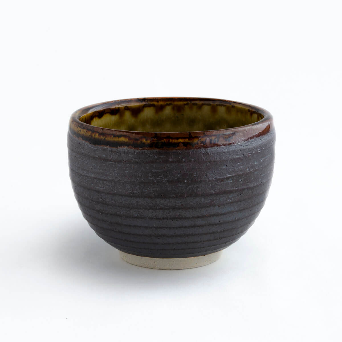 Ochre Ippukuwan - Small Chawan Matcha Bowl - Patipatti