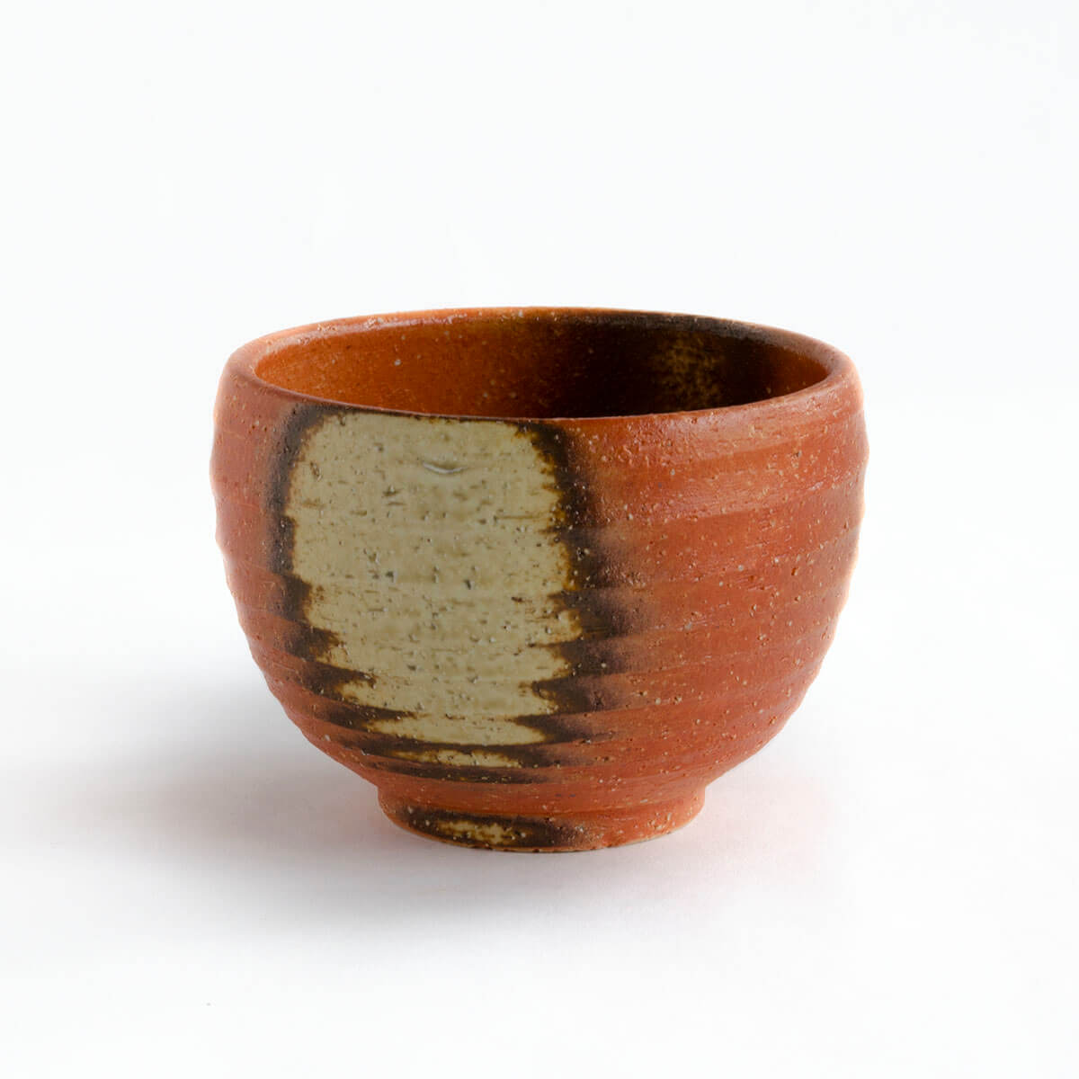 Tangerine Ippukuwan - Small Chawan Matcha Bowl - Patipatti