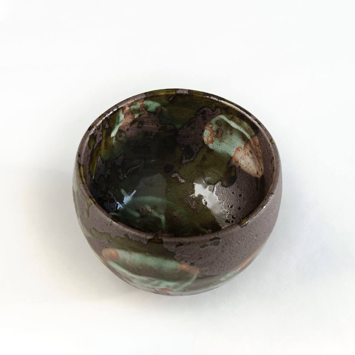 Water Garden Ippukuwan - Small Chawan Matcha Bowl - Patipatti