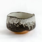 snowfall chawan - white matcha bowl