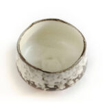 snowfall chawan - white matcha bowl