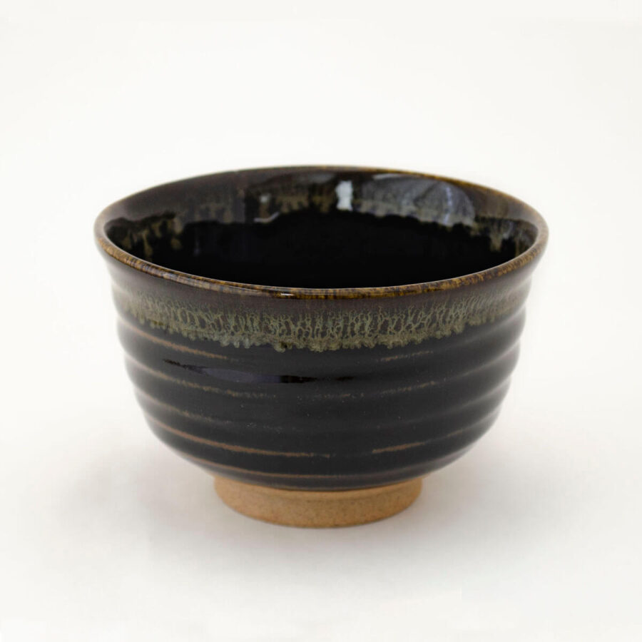 tenmoku chawan - black matcha bowl