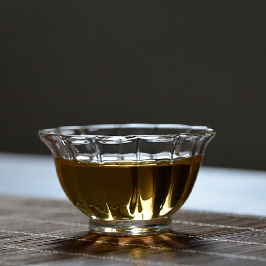 Patipatti Glass Teacup - Flower
