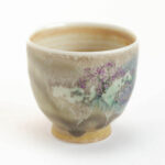 Patipatti Handmade Teacup - Handpainted Pastoral Scene - Idyll Riverview