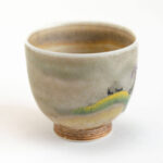 Patipatti Handmade Teacup - Handpainted Pastoral Scene - Idyll Village