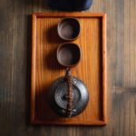 Patipatti Handmade Teacup - Rough Clay Squarish