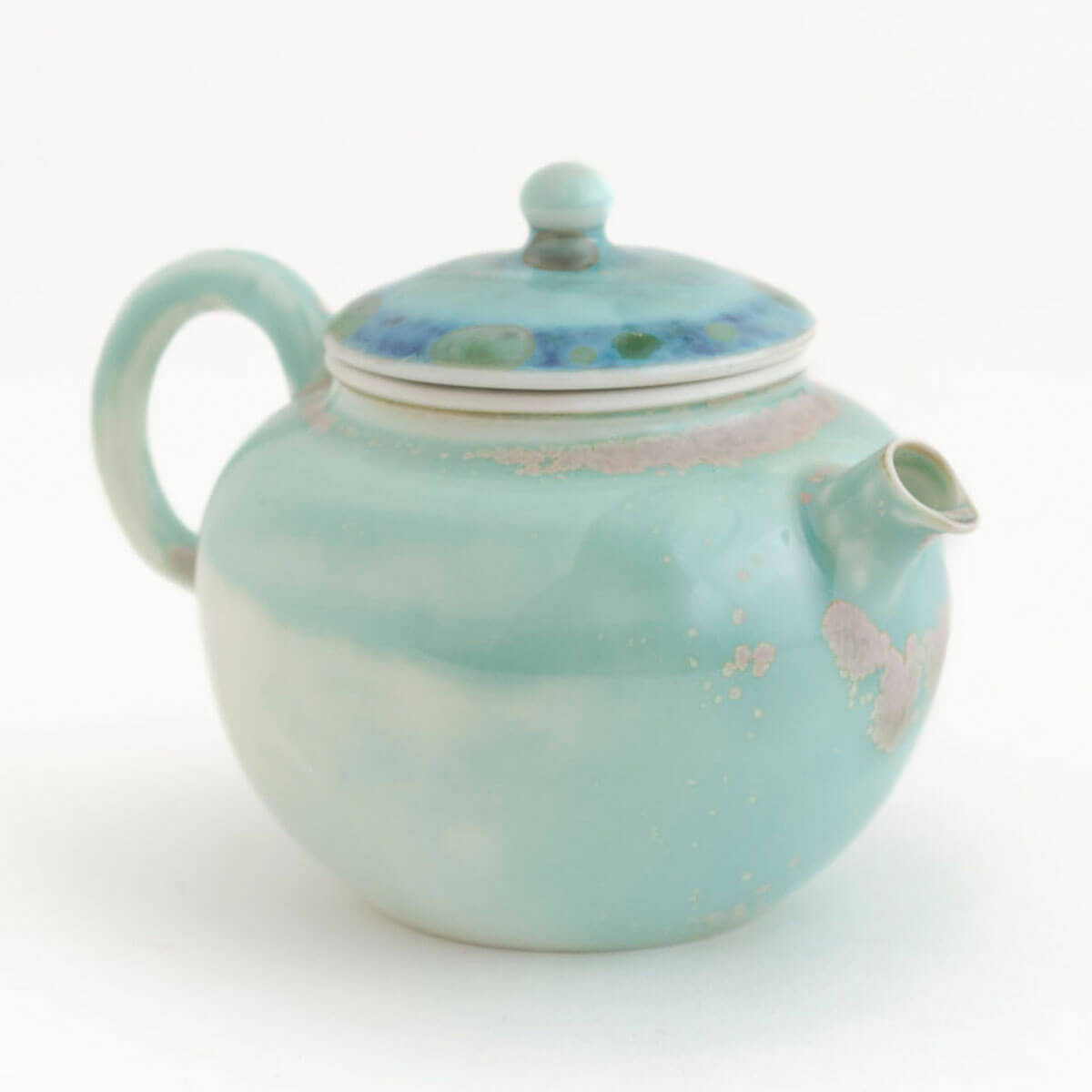 Patipatti Soda Ash Handmade Teapot - Agate