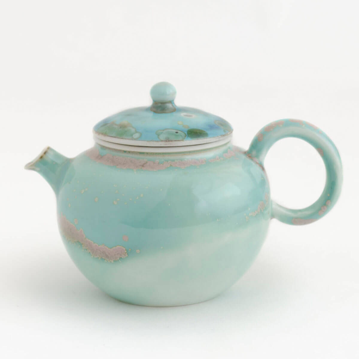 Patipatti Soda Ash Handmade Teapot - Agate
