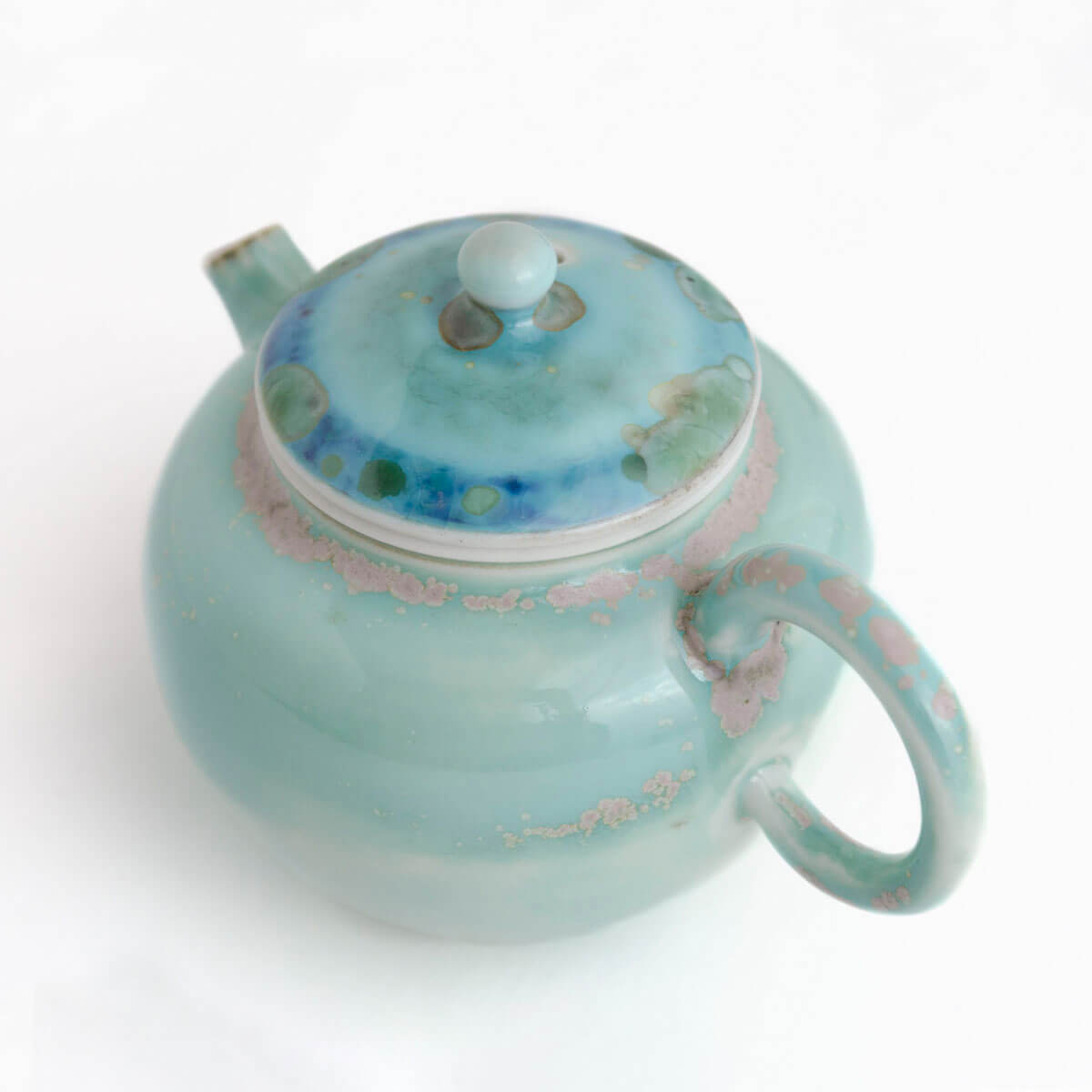 Patipatti Soda Ash Handmade Teapot - Agate