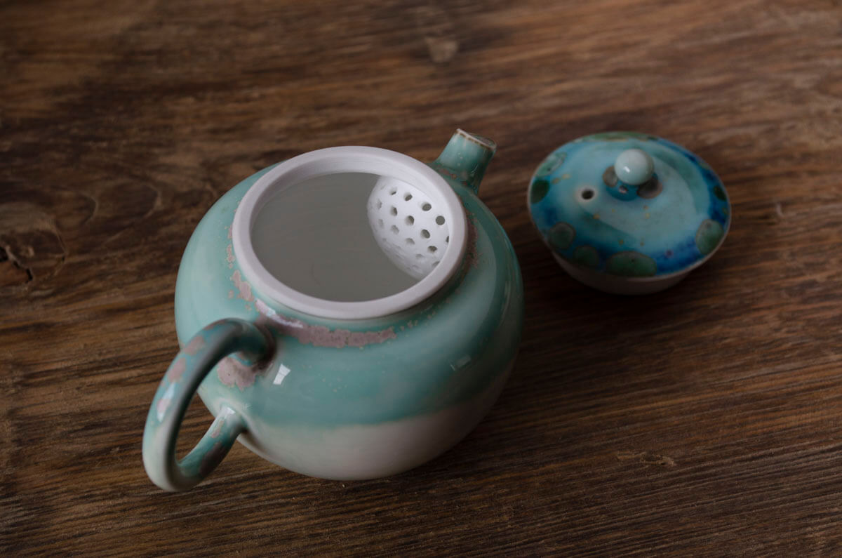 Patipatti Soda Ash Handmade Teapot - Agate