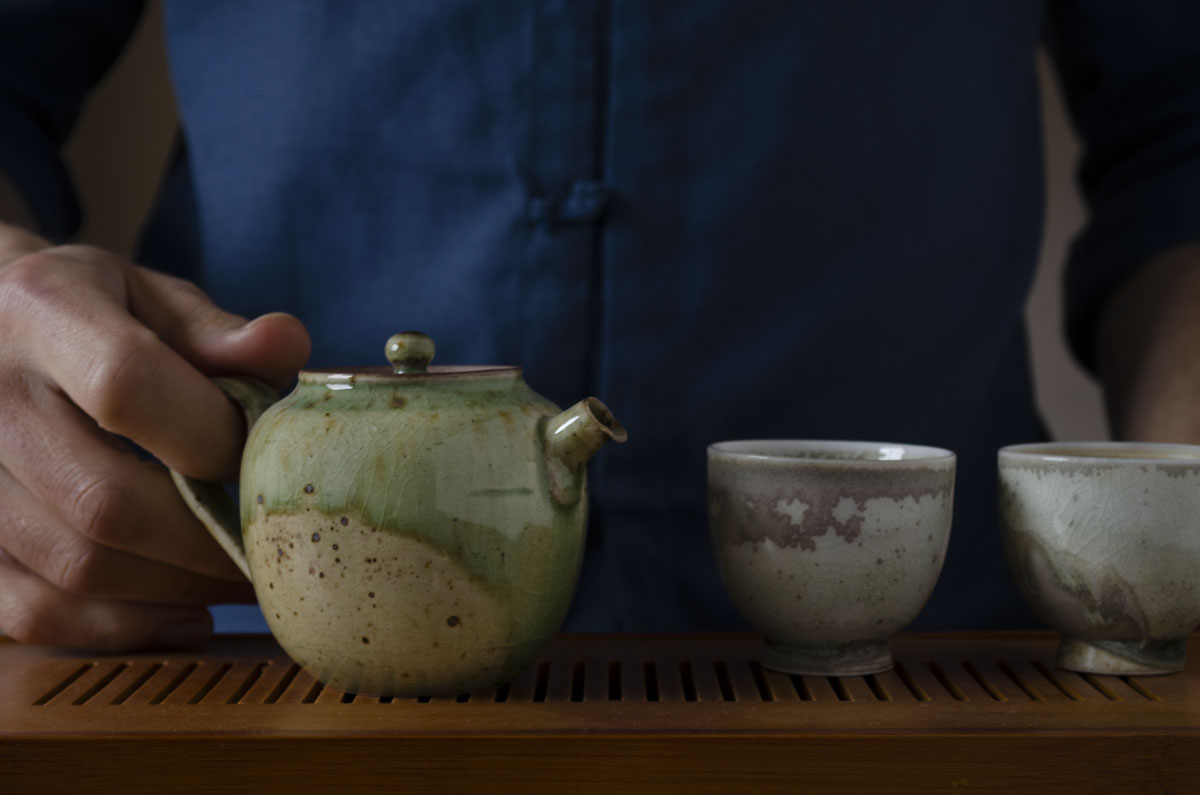 Patipatti Handmade Teapot - Jade Moon