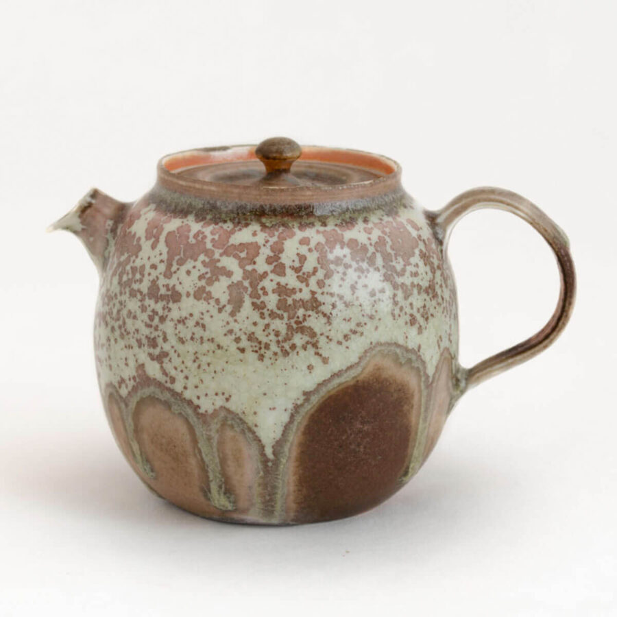 Patipatti Handmade Teapot - Mint Speckled