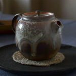 Patipatti Handmade Teapot - Mint Speckled