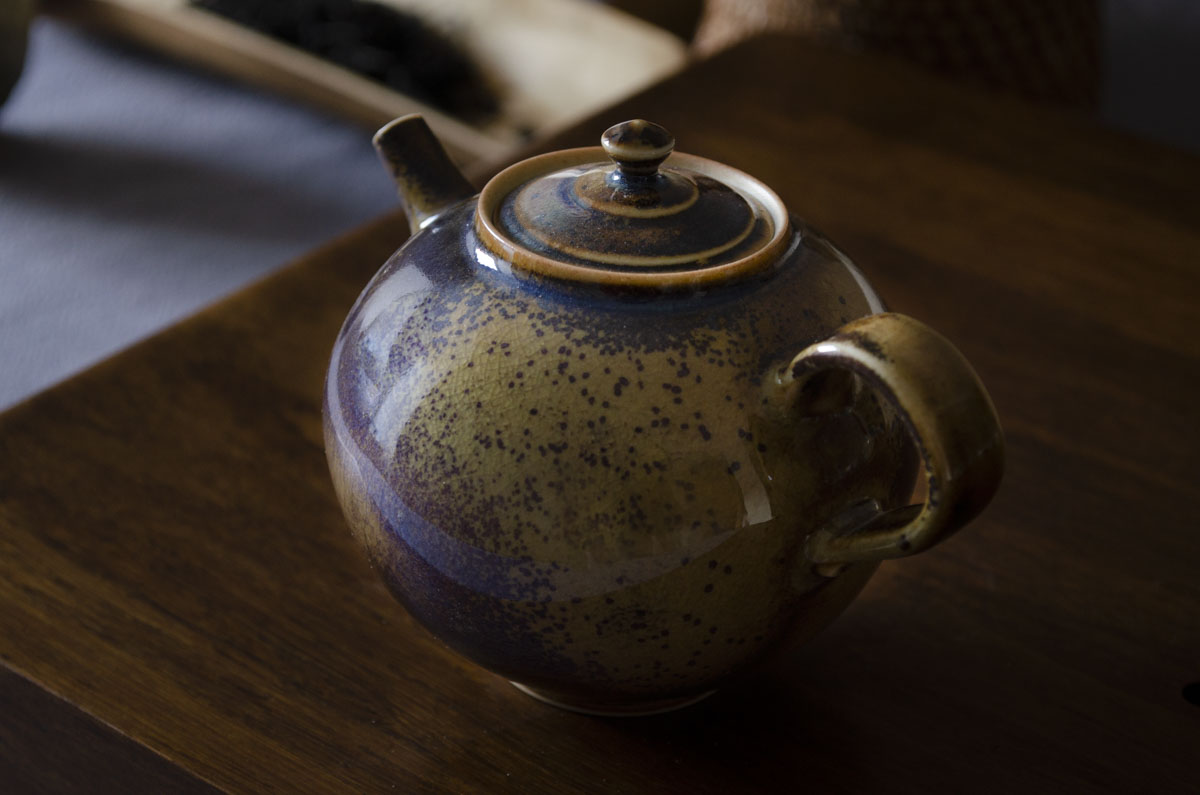 Patipatti Handmade Teapot - Purple Galaxy
