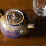 Patipatti Handmade Teapot - Purple Galaxy