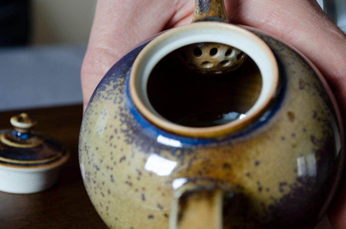 Patipatti Handmade Teapot - Purple Galaxy