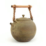 Patipatti Handmade Teapot - Rough Clay Moon Sphere