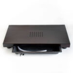 Patipatti Tea Tray - Black Bamboo with reservoir tray or draining tube