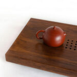 Patipatti Tea Tray - Warm Bamboo with reservoir tray or draining tube