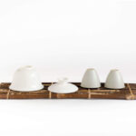 Patipatti Bamboo Tea Tray - Rustic Dark Reed