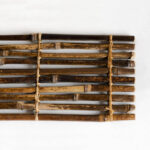 Patipatti Bamboo Tea Tray - Rustic Dark Reed