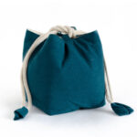 Large Cotton Travel Pouch for teaware